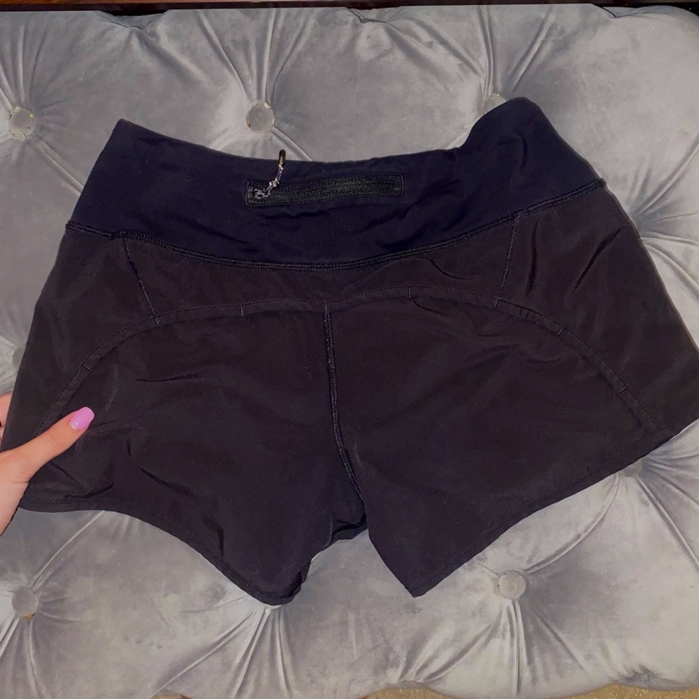 Lululemon, Speed Up Short 2.5”, Color: Black, Size: 4